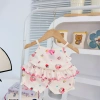 Bộ Hai Dây Thun Tăm Lạnh Cute Thơáng Mát Cho Bé Gái 4-15Kg Freeship Voucher Giá 23.200đ 9