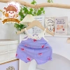 Bộ Hai Dây Vải Thun Tăm Lạnh Phối Bèo Siu Cute Đáng Iu Bé Gái 6-17kg Thoải Mái 4