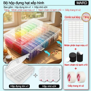 Bộ Hạt Đậu Ghép DIY cho Trẻ 12+ - Đồ Chơi Trí Tuệ, Phát Triển Tư Duy, Giá 149.000 VNĐ 10