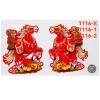 Bộ hình dán nổi NGỰA 2 chú - Trang trí Tết Bình Ngọ 2.026, phụ kiện decor cổ truyền, giá 55.000₫ 6