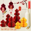Bộ Hồ Lô Giấy Trang Trí Tết Trung Thu và Đám Cưới - Phong Thủy May Mắn Phúc Lộc Thọ Giá 22.800 VND 2