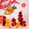 Bộ Hồ Lô Giấy Trang Trí Tết Trung Thu và Đám Cưới - Phong Thủy May Mắn Phúc Lộc Thọ Giá 22.800 VND 3