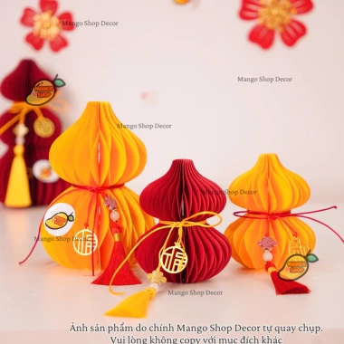 Bộ Hồ Lô Giấy Trang Trí Tết Trung Thu và Đám Cưới - Phong Thủy May Mắn Phúc Lộc Thọ Giá 22.800 VND 5 Bộ Hồ Lô Giấy Trang Trí Tết Trung Thu và Đám Cưới - Phong Thủy May Mắn Phúc Lộc Thọ Giá 22.800 VND 5