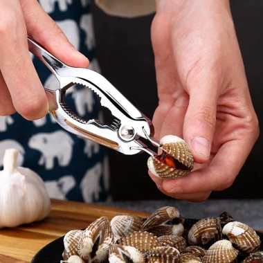 Bộ hộp 7 dụng cụ ăn hải sản inox cao cấp - Cua, Ghẹ, Sò, Ngão, Tôm, Hùm đa năng