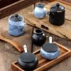 Bộ hộp đựng gia vị sushi gốm Juju - Hộp mực, lọ giấm, thuyền sốt - 74,829 VND 7