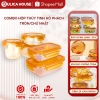 Bộ Hộp Đựng Tròn/Chữ Nhật DULICA HOUSE - Màu Hổ Phách, Thuỷ Tinh Chịu Nhiệt, 89k VND