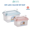 Bộ hộp lạnh 2 quai đa năng B6.521 - Nhựa Việt Nhật cao cấp, tiện lợi, chỉ 40.000đ