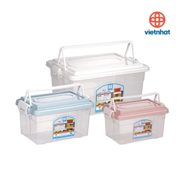 Bộ hộp lạnh 2 quai đa năng B6.521 - Nhựa Việt Nhật cao cấp, tiện lợi, chỉ 40.000đ 2