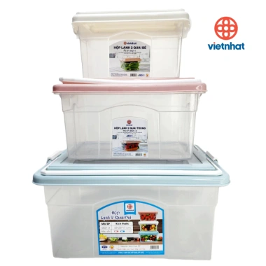 Bộ hộp lạnh 2 quai đa năng B6.521 - Nhựa Việt Nhật cao cấp, tiện lợi, chỉ 40.000đ 3