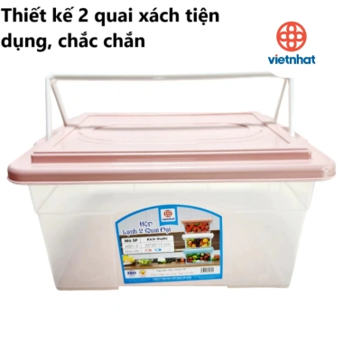Bộ hộp lạnh 2 quai đa năng B6.521 - Nhựa Việt Nhật cao cấp, tiện lợi, chỉ 40.000đ 7