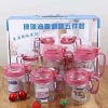 Bộ Hũ Thủy Tinh Đựng Gia Vị 6 Chai - Thiết Kế Sang Trọng, Độ Bền Cao, Giá Ưu Đãi 59.000₫
