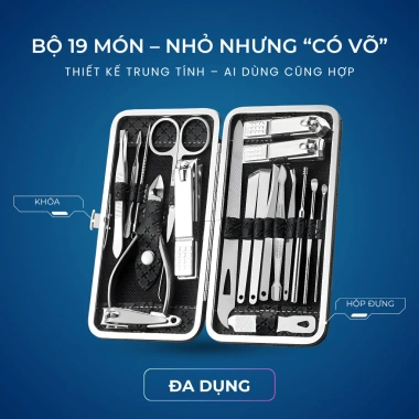 Bộ Kềm Cắt Móng Tay Chuyên Nghiệp - Sắc Bén, Bền Bỉ, Giá Ưu Đãi 24.800 VND, Dùng Hàng Ngày Tại Nhà 2