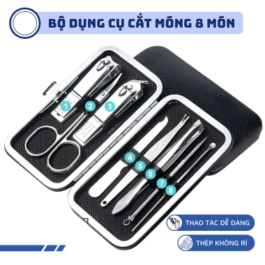 Bộ Kềm Cắt Móng Tay Chuyên Nghiệp - Sắc Bén, Bền Bỉ, Giá Ưu Đãi 24.800 VND, Dùng Hàng Ngày Tại Nhà 10