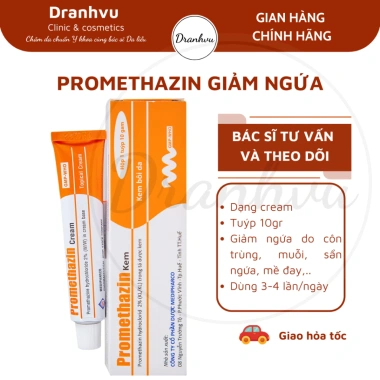 Bộ kem Promethazin & Gentalic - Giảm ngứa, mẩn đỏ do muỗi, kiến, rận, ve 45.999đ 2 Bộ kem Promethazin & Gentalic - Giảm ngứa, mẩn đỏ do muỗi, kiến, rận, ve 45.999đ 2