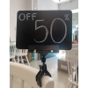 Bộ kẹp bảng giá A6 siêu thị - Ghi sale, giảm giá, viết xóa, tái dùng - 17.900đ