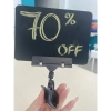 Bộ kẹp bảng giá A6 siêu thị - Ghi sale, giảm giá, viết xóa, tái dùng - 17.900đ 6