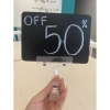 Bộ kẹp bảng giá A6 siêu thị - Ghi sale, giảm giá, viết xóa, tái dùng - 17.900đ 9