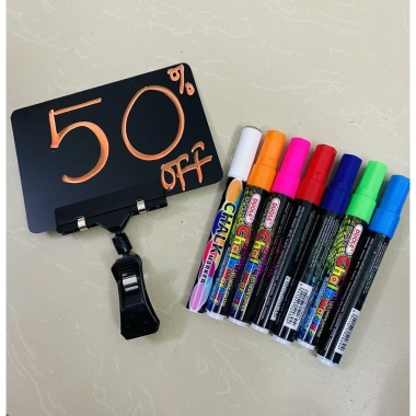 Bộ kẹp bảng giá A6 siêu thị - Ghi sale, giảm giá, viết xóa, tái dùng - 17.900đ 10 Bộ kẹp bảng giá A6 siêu thị - Ghi sale, giảm giá, viết xóa, tái dùng - 17.900đ 10