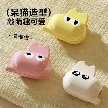 Bộ Kẹp Nhựa Hoạt Hình Mèo Bảo Vệ và Bảo Quản Bàn Chải Đánh Răng Du Lịch Chống Bụi - Tiện Lợi, Dễ Mang 3