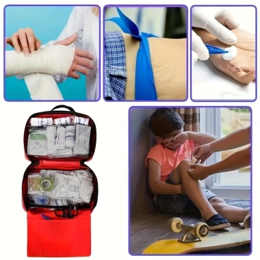 Bộ khẩn cấp sinh tồn 152 mảnh - Dụng cụ du lịch, an toàn nhà, giá 92.374 VND
