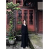 Bộ khóa cổ tròn Hanfu Trung Quốc – Zen Tea, chất liệu mềm mại, giá 368.577 VND
