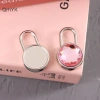 Bộ Khóa Màu Tròn Cứng 1 Set - Khóa Chìa An Toàn cho Hành Lý Cưới Du Lịch, Valy và Trang Sức - Giá chỉ 36.850 VND