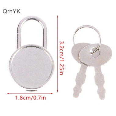Bộ Khóa Màu Tròn Cứng 1 Set - Khóa Chìa An Toàn cho Hành Lý Cưới Du Lịch, Valy và Trang Sức - Giá chỉ 36.850 VND 9