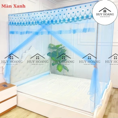 Bộ Khung INOX + Màn Dây Tuyn Thái Cửa Vén Chống Muối - Huy Hoàng - Giá 268.400₫