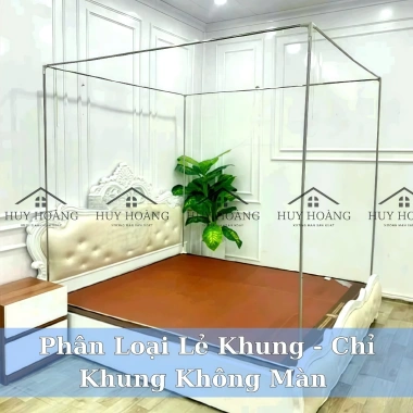 Bộ Khung INOX + Màn Dây Tuyn Thái Cửa Vén Chống Muối - Huy Hoàng - Giá 268.400₫