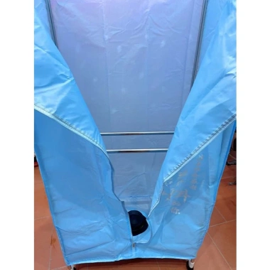 Bộ khung tủ sấy quần áo gồm khung, vỏ bạt và bánh xe, giá ưu đãi 219.000₫