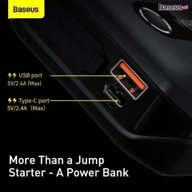 Bộ kích bình ắc quy Baseus BS-CH001 và sạc dự phòng 10.000mAh, đèn pin SOS, chỉ 1.087.000 VND 4 Bộ kích bình ắc quy Baseus BS-CH001 và sạc dự phòng 10.000mAh, đèn pin SOS, chỉ 1.087.000 VND 4