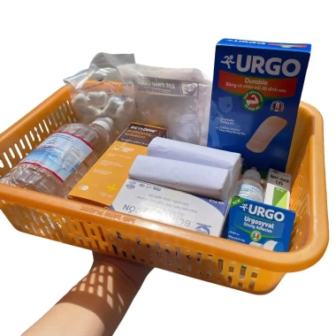 Bộ kit y tế sơ cứu khẩn cấp 10 món cho gia đình và dã ngoại, giảm 19% 6 Bộ kit y tế sơ cứu khẩn cấp 10 món cho gia đình và dã ngoại, giảm 19% 6