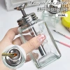 Bộ làm móng tay thủy tinh báo chí 180ml chai phễu rượu tẩy, chất lỏng pha lê, thủy lực