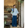 Bộ lễ chùa tơ hoa quỳnh nổi - Pháp phục tân sang trọng, giá ưu đãi 336.000đ 5