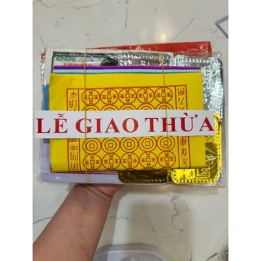 Bộ lễ tiền vàng Mã cúng Tết Nguyên Đán - Giá ưu đãi 37.000đ, chất lượng cao, phù hợp mọi dịp lễ
