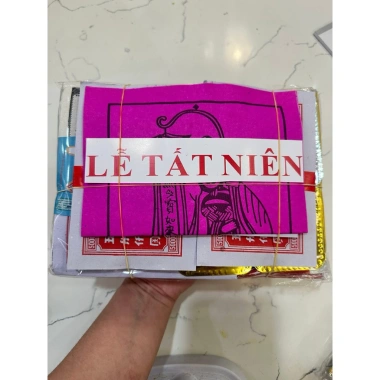 Bộ lễ tiền vàng Mã cúng Tết Nguyên Đán - Giá ưu đãi 37.000đ, chất lượng cao, phù hợp mọi dịp lễ
