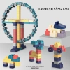 Bộ lego 520 chi tiết màu sắc đẹp, an toàn cho bé - Thỏa sức sáng tạo, giá 119.000₫ 3