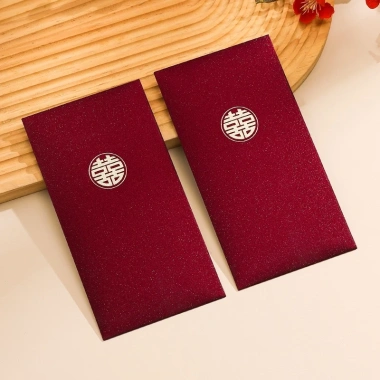 Bộ Lì xì Cưới Song Hỷ Mẫu 03 10/15/20 cái - Nạp Tài, Bê Tráp, Mừng Tuổi Tết, Giá chỉ 30.000đ