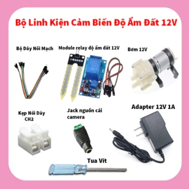 Bộ Linh Kiện Cảm Biến Nhiệt Độ, Độ Ẩm, Ánh Sáng Bài Tập Sách Lớp 8 - Giá 148,597₫