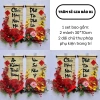 Bộ mạnh tre decor mừng xuân 2.026 - bình ngọ chữ thư pháp đẹp phụ kiện Tết giá 135k