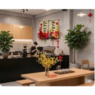Bộ mạnh tre decor mừng xuân 2.026 - bình ngọ chữ thư pháp đẹp phụ kiện Tết giá 135k 4 Bộ mạnh tre decor mừng xuân 2.026 - bình ngọ chữ thư pháp đẹp phụ kiện Tết giá 135k 4