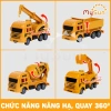Bộ mô hình xe đồ chơi công trình MySun cho bé trai – Cần cẩu, Xe Ben, Xe Tải, Trộn bê tông, Giá ưu đãi 99.000đ 5