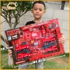 Bộ mô hình xe đồ chơi công trình MySun cho bé trai – Cần cẩu, Xe Ben, Xe Tải, Trộn bê tông, Giá ưu đãi 99.000đ 8