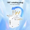 Bộ mở rộng ổ cắm tường 3 trong 1 EU US 180 - Chuyển đổi nguồn di động VN, 14.991₫ 5