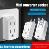 Bộ mở rộng ổ cắm tường 3 trong 1 Koqzm Adapter US Mexico Canada 125 độ du lịch 3