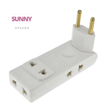 Bộ mở rộng ổ cắm tường 4 trong 1 EU 180 độ - Adapter du lịch, giá chỉ 36.000₫ 4