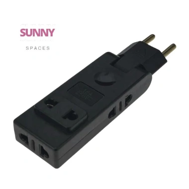 Bộ mở rộng ổ cắm tường 4 trong 1 EU 180 độ - Adapter du lịch, giá chỉ 36.000₫ 8
