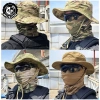 Bộ mũ Balaclava Boonie gập lại Musion - Mũ câu cá chống nắng mềm mại, thoáng khí, viền rộng cho săn bắn ngoài trời