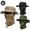 Bộ mũ Balaclava Boonie gập lại Musion - Mũ câu cá chống nắng mềm mại, thoáng khí, viền rộng cho săn bắn ngoài trời 2