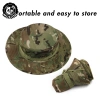 Bộ mũ Balaclava Boonie gập lại Musion - Mũ câu cá chống nắng mềm mại, thoáng khí, viền rộng cho săn bắn ngoài trời 3